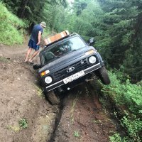 один в один ложили ниву , когда ездили на водопад Шинок , Алтайского края ,даже промоина от ручья совпадает )))
 жаль фото не сохранилось , давно это было