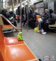 25 пассажиров метро, которые точно сделают поездку нескучной