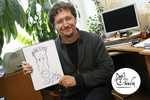 Известный художник-карикатурист Максим Смагин