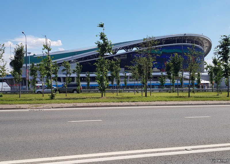 Начинается перекрытие улиц вокруг стадиона Казань-Арена