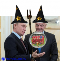 Владимир Путин попинал мяч и стал жертвой фотошоперов