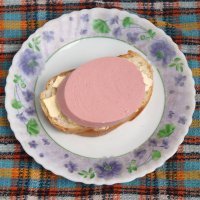 навряд ли без мясо это вкусно, хотя бы с майонезом, ну или так на крайняк)