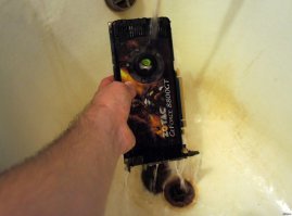 8800 GTX та еще печь была, тоже сгорела на хрен.