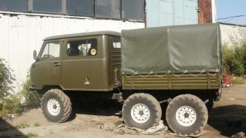 Вот редкие УАЗы "Буханка":