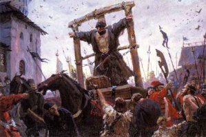 В конце апреля 1671 года Разин вместе с младшим братом Фролом (Фролкой) донскими властями был выдан царским воеводам   под конвоем, которым командовал атаман Яковлев, он был доставлен в Москву. Разин вместе с братом был подвергнут жестоким пыткам.

Прочитали длинный приговор. Разин выслушал его спокойно, потом повернулся к церкви, поклонился на три стороны, минуя кремль с царём и сказал:  Простите . Палач сперва отрубил ему правую руку по локоть, потом левую ногу по колено. Его брат Фрол, видя мучения Степана, растерялся и закричал:  Я знаю слово и дело государево! .  Молчи, собака!    прохрипел в ответ Степан. Это были его последние слова: после них палач спешно отсёк ему голову. Руки, ноги и голова Разина, по свидетельству англичанина Томаса Хебдона, были воткнуты на 5 специально установленных кольев, а туловище брошено на съедение собакам.

Признание помогло Фролу отсрочить казнь, которой, впрочем, он в конце концов не избежал и был казнён отсечением головы на том же месте Болотной площади в 1676 году