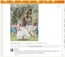 Теща пришла на свадьбу?