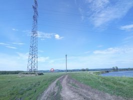 Фотографии с точек, обозначенных кружками)