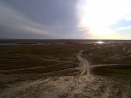 1,2 - у деревни Луговая под Омском.
3,4,5 - мост "Влюблённых" на остров Красноярский у села Красноярка (Омская область).