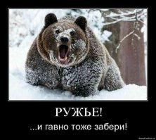 Не нужно бежать быстрее медведя....нужно бежать быстрее друга )))))