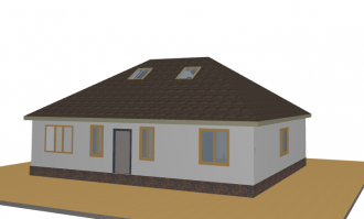 Дом будет такой.