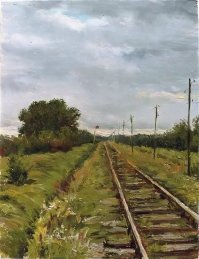 Железнодорожная ностальгия: поезда и рельсы, какими их увидели живописцы прошлого