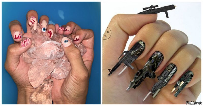 Маникюрный салон воплощает самые безумные идеи на ногтях клиентов