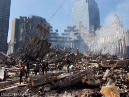 Всё это фигня, это не теракт, просто кто-то <span style='color:gray'>[мат]</span> самые большие небоскрёбы, да так, что фундамент прихватил, ибо даже кучки обломков не осталось, можно сказать кратер на месте башен только остался.

и фото, что будет если примитивным методом сносить пятиэтажку из говна, завал в два этажа...