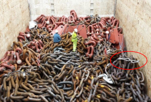 Что то насчёт цепей сомнения взяли ( может и зря ) /Это же откуда такая алюминиевая проволока толщиной в руку взрослого мужчины ?