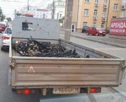 Ижевск - просто готовую продукцию с завода везут.