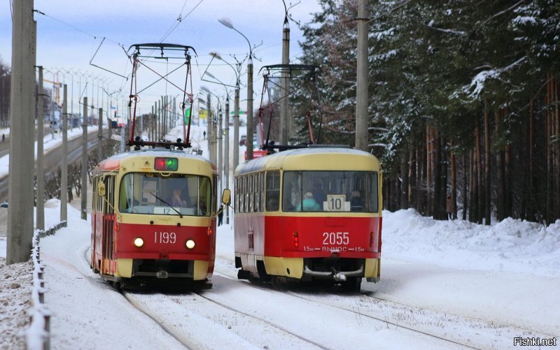 Лучшие трамваи в России - в Ижевске!