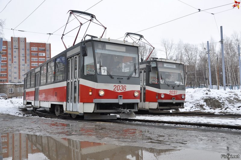 Лучшие трамваи в России - в Ижевске!
