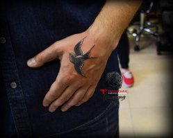 А вот  моя татушечка с природой! ))