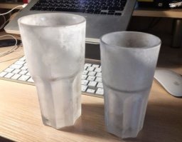 Под кофе я не держу, но вот пример стаканчиков из морозилки.