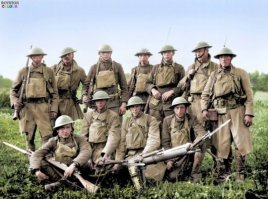 Раритетные цветные фотографии времен Первой мировой