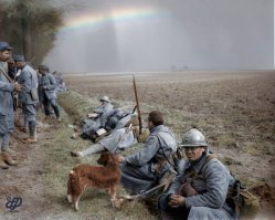 Раритетные цветные фотографии времен Первой мировой