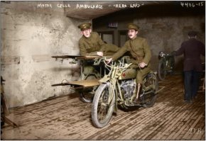 Раритетные цветные фотографии времен Первой мировой