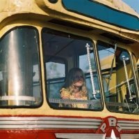 Мчался он бурей тёмной, крылатой,
Он заблудился в бездне времён 
Остановите, вагоновожатый,
Остановите сейчас вагон!