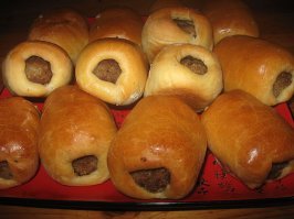 Котлетка в булочке в институтской столовке!!!
Ну и конечно же, те самые хрустящие котлетки!