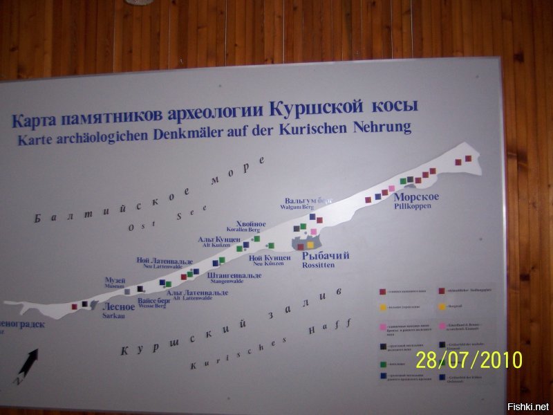 Живу прямо у порога национального парка Куршская коса. Уникальный памятник природы. Множество чудных и удивительных ландшафтов и их многообразие. Знаковые места, которые входят в обязательную программу экскурсий: Музей косы с интересной экспозицией; птичник, где в удачное время показывают, как ловят перелётных птиц, взвешивают и окольцовывают; высота Мюллера и озеро Чайка; необычный и таинственный танцующий лес; дюна Эфа высотой в 55 метров, у подножия которой снимали часть фильма "Белое солнце пустыни". Помимо уникального разнообразия ландшафтных типов, есть много и археологических находок, которые относятся ещё к викингам.
 Вот несколько фото из личного архива. Конечно на просторах интернета есть гораздо более впечатляющие, но лучше всего приехать и увидеть всю эту красоту своими глазами и вдохнуть необыкновенный вкусный морской воздух смешанный с ароматом сосен и встретить не пуганных лесных обитателей.