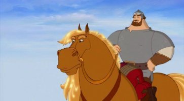 Большой Джейк - самый высокий конь в мире