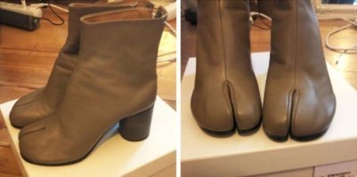 Ну здесь ничего не обычного.Обувь ксюшади.