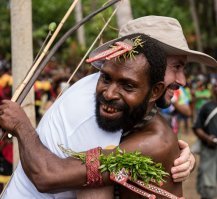 Праправнук знаменитого русского исследователя и его полный тезка Николай Николаевич Миклухо-Маклай.
