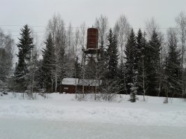 СНТ у Хотьково, на станции Хотьково красивая водонапорка и в Мытищах на ММЗ, но её сломать могут...