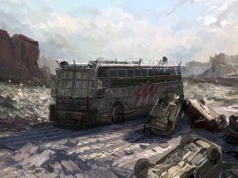 надо модернизировать автобусы и придать охранение...