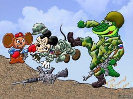 Красноярский художник превратил персонажей советских мультфильмов в героев боевиков