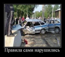 ПДД дорогу перебегали.