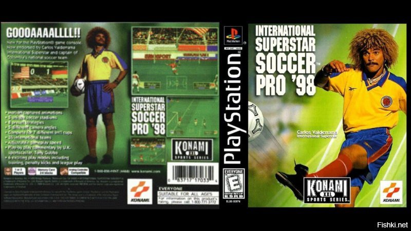 Для меня в 1998 году стала знаковой игра International Superstar Soccer Pro 98 на Play Station 1. Это предшественница Pro Evolution soccer, в серию которой я играю до сих пор. На то время это был просто прорыв в симуляторах футбола, где ФИФА просто рядом не стояла.