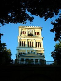 Башня дворца Румянцевых-Паскевичей в Гомеле (Беларусь)