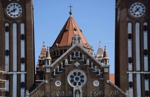 Часовые башни города Сегед, Венгрия