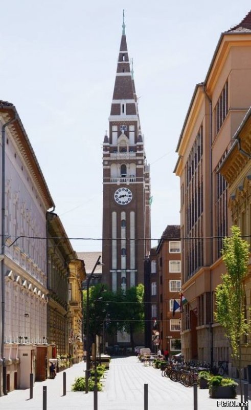 Часовые башни города Сегед, Венгрия