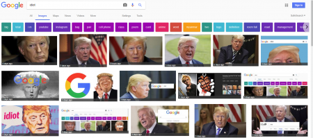 Есть и получше - поищите idiot в Googe Images...