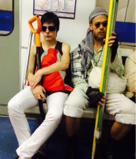 Не знаю почему, но эти двое напомнили мне мультфильм Коржемилик и Вахмурка