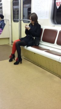 Мода российского метро: фрики из подземки. Возможно, ваши фото уже внутри!