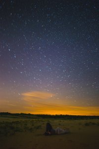 Куда вы камеру собрались вращать? Вокруг полярной звезды?
Это актуально только если выдержка несколько минут. Если ограничиться ~10 секундами, всё норм. А на всякую инопланетную технику типа Sony A7 III можно чуть ли не реалтайм видео снимать.