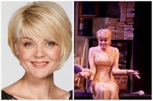 Это фото из современного спектакля "Любовь на Большой Медведице" (2013), а не из "Кабала святош". В последнем она играла незнакомку в маске