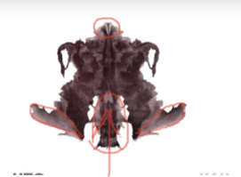 А вот это для меня мужик на санках, ногами вперед.