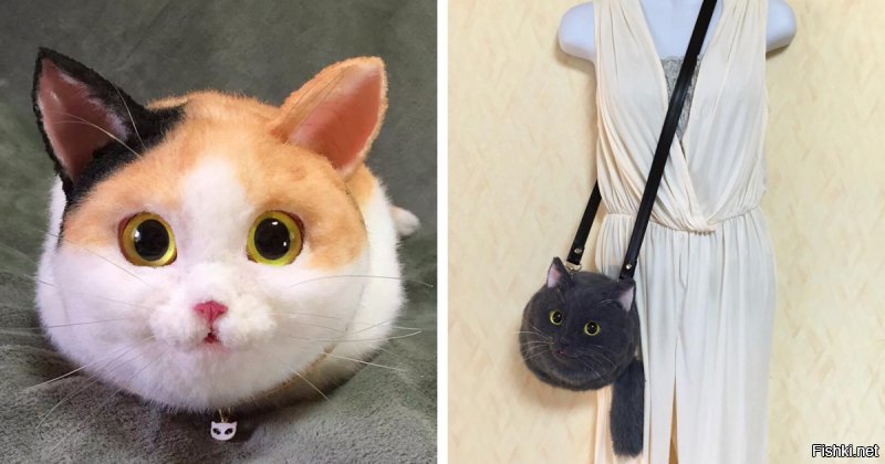 Трудно поверить, но эти котики -  работа японской мастерицы Wakuneco 