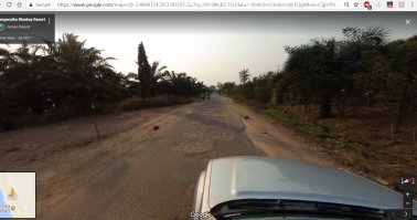 Шарился по гугл-стрит чтобы убедиться воочию. Пока что вижу что там на всю страну буквально две дороги, и обе явно не такие. Дайте кто-нибудь, ссылку, плиз