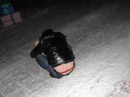 Из личного архива (баба не в кадре, под ёлкой - под новый год дело было):