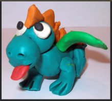 Круто получилось! 

А я рукажоп! у меня бы максимум вот такой дракон получился